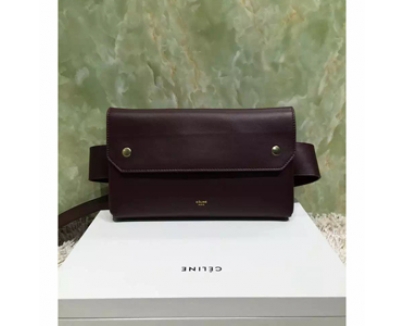 2016秋冬新着 CELINE セリーヌ コピー Bumbag Natural Calfskin クラッチバッグ Brown★