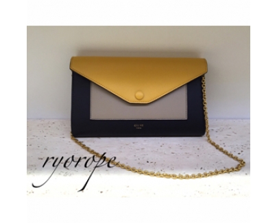 2016秋冬【CELINE セリーヌ コピー】チェーン POCKET WALLET