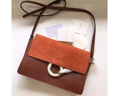 2016春夏クロエスーパーコピー Chloe Faye スモール ショルダーバッグ/Faye small python & calf leather shoulder bag