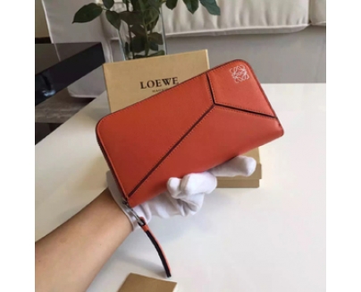 2016SS ロエベスーパーコピー LOEWE★Puzzle zip-around Around leather wallet