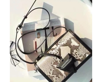 16SS LOEWE★ロエベスーパーコピー Barcelona Clutch Bag Python