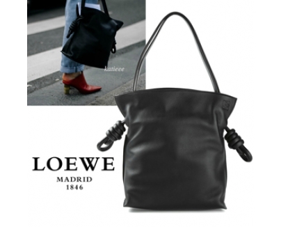 2016新作 ロエベスーパーコピー LOEWE FLAMENCO KNOT 2WAYバッグ☆BK