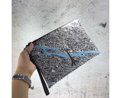 2016-17AW クリスチャン ルブタン コピー Christian Louboutin Peter Pouch クラッチバッグ Etain 1145048-0001-CM57