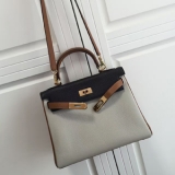 エルメスケリー コピー 32cm HERMES ハンドバッグ トゴ　Ｒ刻印　内縫...