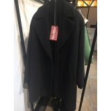 ★マックスマーラ【Max Mara】studio 現在庫のみアンゴラコートブラッ...