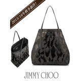 日本未入荷☆Jimmy Choo：ジミーチュウ スーパーコピー ツイードのトート...