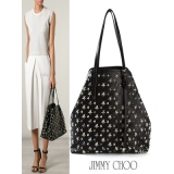 JIMMY CHOO ジミーチュウ スーパーコピー スタッズ付 レザートート S...