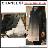 パリ発シャネル【CHANEL】W16 新作 カシミヤ グラデーション マフラー