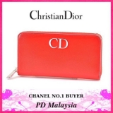 ★【Christian Dior】クリスチャンディオール★ジップ長財布×ヴァーミ...