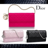 【Christian Dior】クリスチャンディオールディオール★MISS DIORチェーンウォレット S0068