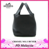 ★HERMES/エルメススーパーコピー★ピコタンPM×トートバッグ×BLACK★...