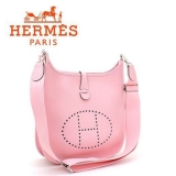 Rose Sakura ☆HERMES☆ EVELYNE III PM ショルダ...