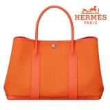 人気のキャンバス フー&フー PM36★HERMES GARDEN PARTY