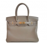 HERMES エルメス バーキン30 エトープ ゴールド金具 新品