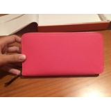【人気】HERMES♪財布　シルクイン♪人気ピンク♪アザレア♪