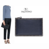 15SS☆Valentino ヴァレンティノスーパーコピー☆ レザーロックスタッ...