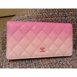 2016春夏新作 Chanel シャネルスーパーコピー 2つ折り長財布　グラデー...
