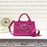 2016新色 Prada ★プラダコピーレアなCANAPA★PEONIAピンク...