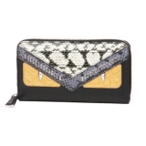 フェンディスーパーコピー FENDI ラウンドファスナー長財布 ブラック CRA...