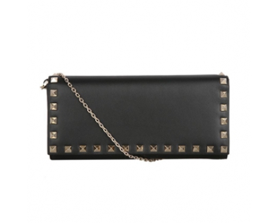 2017新作 ヴァレンティノスーパーコピー VALENTINO 16AW ROCKSTUD CHAIN WALLET