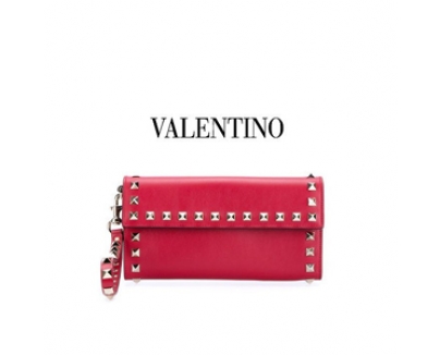 2017新作 Valentino（ヴァレンティノスーパーコピー) 長財布 レッド