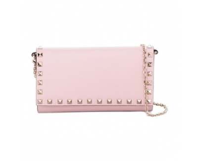 2017新作 ヴァレンティノスーパーコピー VALENTINO Rockstud chain wallet ヴァレンティノ★財布