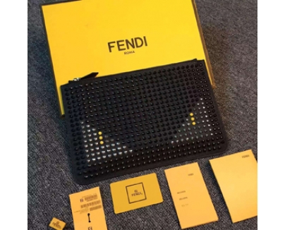 16AW 【フェンディクラッチスーパーコピー FENDI】BAG BUGS クラッチバック7N007851YF021Z