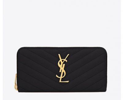 Saint Laurent☆サンローランスーパーコピー モノグラム コンチネンタル長財布 ブラック 372264BOW01 1000