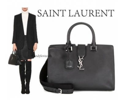 サンローランスーパーコピー ★ショルダーストラップ２本付★SAINT LAURENT スモールカバス 421869BJ59N1000