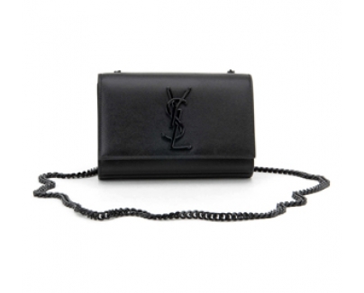 SAINT LAURENT サンローランスーパーコピー クラシックモノグラム サッチェル SMALL BLACK 354121B0W0V1000