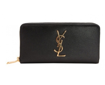 【SAINT LAURENT】サンローランスーパーコピー モノグラムラウンドファスナー長財布