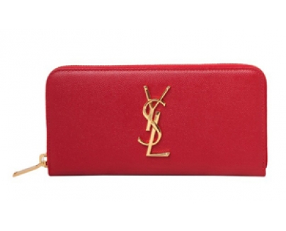 【SAINT LAURENT】サンローランスーパーコピー モノグラムラウンドファスナー長財布