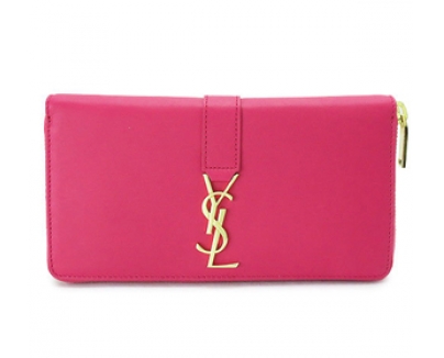 Saint Laurent サンローランスーパーコピー パリ 長財布 レザー バブルガム 414570 BJ50J 5623