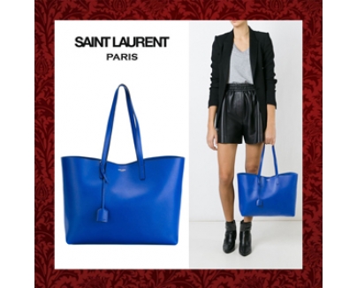 ☆最新作【Saint Laurent】サンローランスーパーコピー ラージ トートバッグ ロイヤルブルー