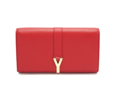 【2016年春 夏】★Saint Laurent サンローランスーパーコピー 18枚カード×フラップ財布★最新★ Red