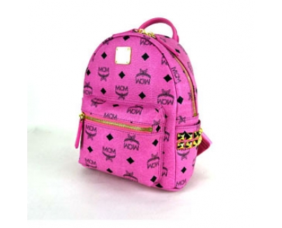 エムシーエム MCM スーパーコピー MMK5SVE41 PK001 ピンク スタッズ BACKPACK リュック XS