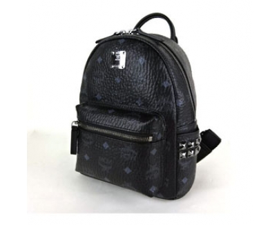 エムシーエム MCM スーパーコピー MMK5SVE41 BK001 ブラック スタッズ BACKPACK リュック XS 