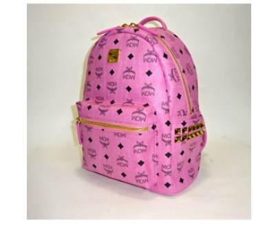 エムシーエム MCM スーパーコピー MMK5SVE37 PK001 ピンク スタッズ BACKPACK リュック 
