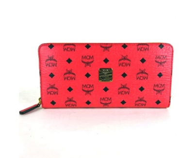 エムシーエム MCM スーパーコピー MYL 5SVC11 RE001 ラウンドファスナー　財布 