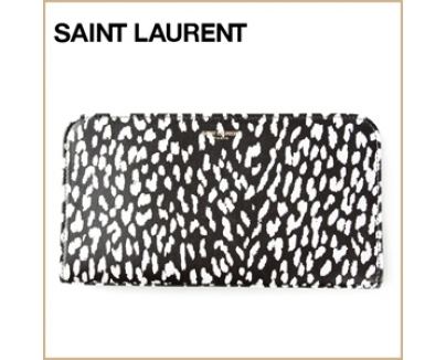 【SAINT LAURENT】サンローラン スーパーコピー Paris コンチネンタル 長財布 メンズ