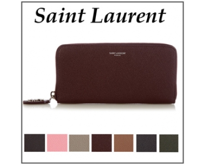 Saint Laurent◆サンローラン スーパーコピー グレインレザー コンチネンタル ウォレット