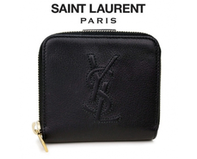 ☆Saint Laurentサンローラン スーパーコピー☆【SALE】BDJ 二つ折り財布*BLACK