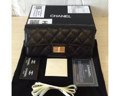 2016-17AW シャネルスーパーコピー Chanel 大人クールBOYグレインドカーフスキン財布