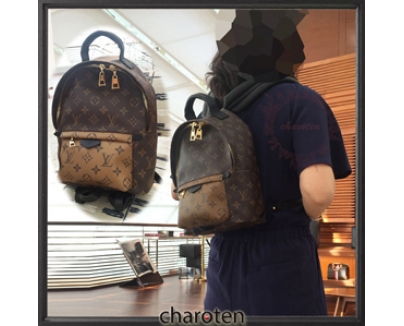 2016"New Color入荷ルイヴィトンスーパーコピー ★LOUIS VUITTON★Palm Sprig BackPack mini