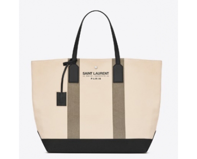 【Saint Laurent】新着★16-17FW サンローランスーパーコピー キャンバストートバッグ☆ユニセックス