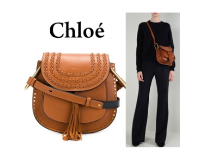 16-17AW クロエバッグスーパーコピー CHLOE Hudson ショルダーバッグ スムースカーフスキン 3S1219-H68-BDU