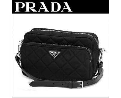 PRADAプラダスーパーコピー ★クロスボディ /3WAY/Wジップ/ キルティング / BT1027/3色
