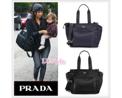 日本未入荷★セレブ愛用【国内送】PRADAプラダスーパーコピー マザーズバック ♪