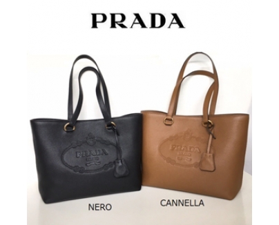 素敵♪♪使える☆《PRADA》プラダスーパーコピー 刻印ロゴVIT.DAINO トート 色々カラー 1BG100