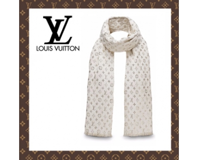 LOUIS VUITTON☆ルイヴィトン マフラー スーパーコピー ETOLE MONOGRAM SO GLITTER スカーフ M73939